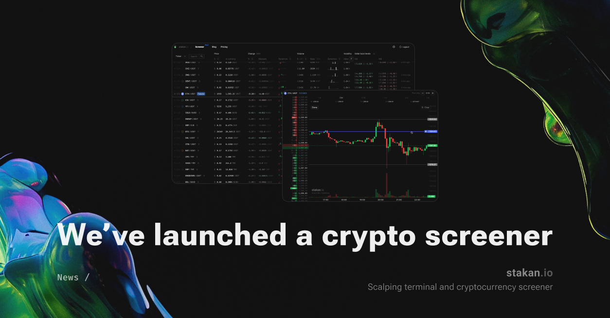 Our crypto screener is live 🔥