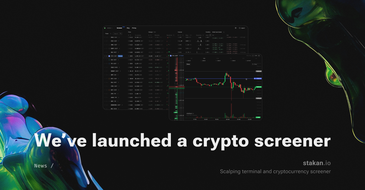 We've launched a crypto screener
